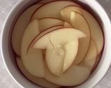 クリームチーズとりんごのバラトースト作り方1写真