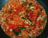うどんスープの粉末とトマト缶でリゾット作り方3写真