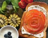 クリームチーズとりんごのバラトースト作り方7写真