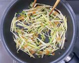 余った皮deきんぴら作り方4写真