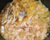 簡単！激ウマ！ピリ辛味噌バター鍋♪作り方6写真