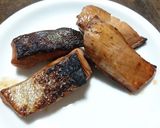 鮭の醤油漬け焼き作り方3写真