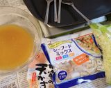 余った粉で☆簡単もんじゃ焼き作り方1写真