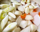 鍋といえば｡｡｡豚汁煮込みうどん鍋作り方6写真