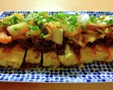 簡単がっつり系の厚揚げステーキ作り方4写真