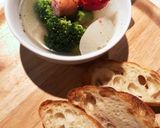 X’masツリークリームチーズフォンデュ作り方12写真
