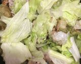 豚肉とレタスのにんにく＆しょうゆ炒め作り方4写真
