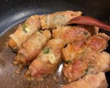 えのき豚肉巻き作り方4写真