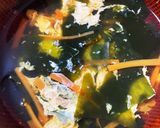 わかめと人参と卵のスープ作り方7写真