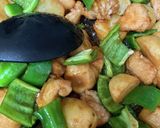 じゃがいも・鶏胸肉で焼肉のタレ炒め作り方8写真