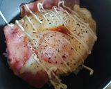 汁だくベーコンエッグ丼作り方6写真