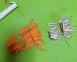 米粉で♪ 豆腐と山芋のカリカリ焼き作り方1写真
