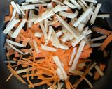 米粉で♪ 豆腐と山芋のカリカリ焼き作り方3写真