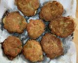 米粉で♪ 豆腐と山芋のカリカリ焼き作り方13写真