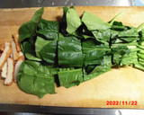 目玉焼きとほうれん草のソテー♪作り方2写真