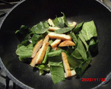目玉焼きとほうれん草のソテー♪作り方4写真