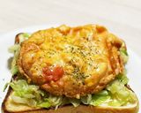 明太チーズのふわ玉キャベツトースト作り方7写真