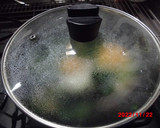 目玉焼きとほうれん草のソテー♪作り方6写真
