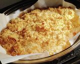 簡単!甘〜いりんごのクランブルケーキ作り方7写真