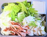 鯖缶でピリ辛韓国風鍋作り方2写真