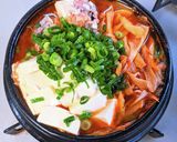 鯖缶でピリ辛韓国風鍋作り方7写真