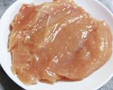 鶏むね肉と長ねぎのナムル（サラダチキン）作り方1写真