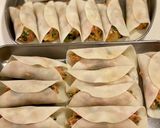 キムチとニラの棒餃子作り方4写真