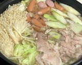 鍋といえばコレ　ポカポカ【味噌鍋】作り方1写真