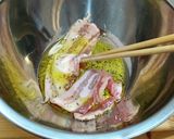 豚バラ肉でスブラキ(串焼)ギリシャ料理作り方3写真