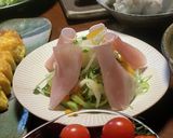 生野菜と柿のサラダ作り方6写真