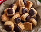 材料２つ♡パイシートで焼きチョコパイ作り方3写真