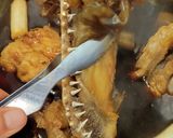 大きな魚のプルプル口唇魚の煮物作り方6写真