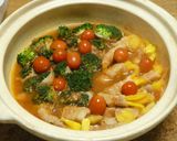 肉巻きトマト鍋作り方5写真