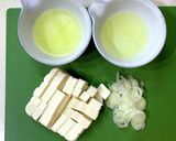 豆腐と卵白のお味噌汁作り方1写真