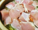プチッと鍋●根菜と鶏肉のあっさり白菜鍋作り方2写真
