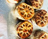 山椒でいただく蓮根の挟み焼き作り方10写真