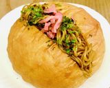 糖質オフ☆焼きそばパン♪作り方3写真