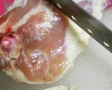 鶏肉下ごしらえ骨付き手羽中の骨抜き下処理作り方31写真