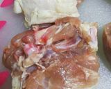 鶏肉下ごしらえ骨付き手羽中の骨抜き下処理作り方33写真