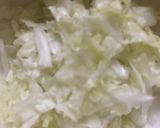 白菜の葉でコールスロー風サラダ作り方1写真