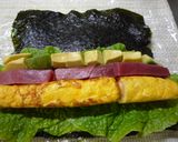 紅白？カリフォルニアロール♪作り方5写真