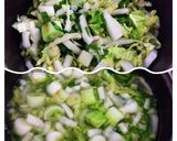 白菜と長ねぎのとろとろ中華スープ作り方2写真