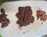 鶏レバーのしぐれ煮作り方1写真
