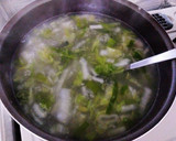 白菜と長ねぎのとろとろ中華スープ作り方3写真