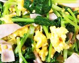 のらぼう菜の炒め物作り方6写真