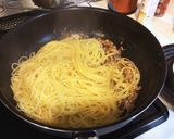 簡単！サバ缶バルサミコ酢ペペロンチーニ作り方4写真