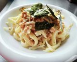 クリーミー鶏そぼろうどん☆作り方4写真