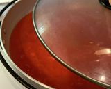 トマト缶使用☆ミートボールのトマト鍋♪作り方7写真