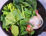 ほうれん草カルボナーラ作り方7写真