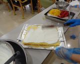 12月　おやつ作り　クリスマスケーキ作り方6写真